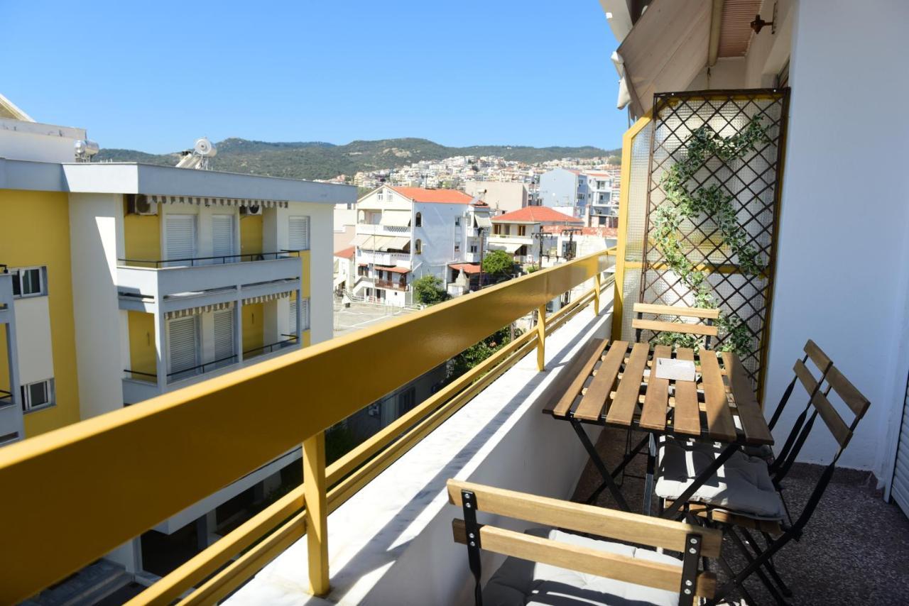 Urban Kalamitsa Beach Appartment Kavala Buitenkant foto